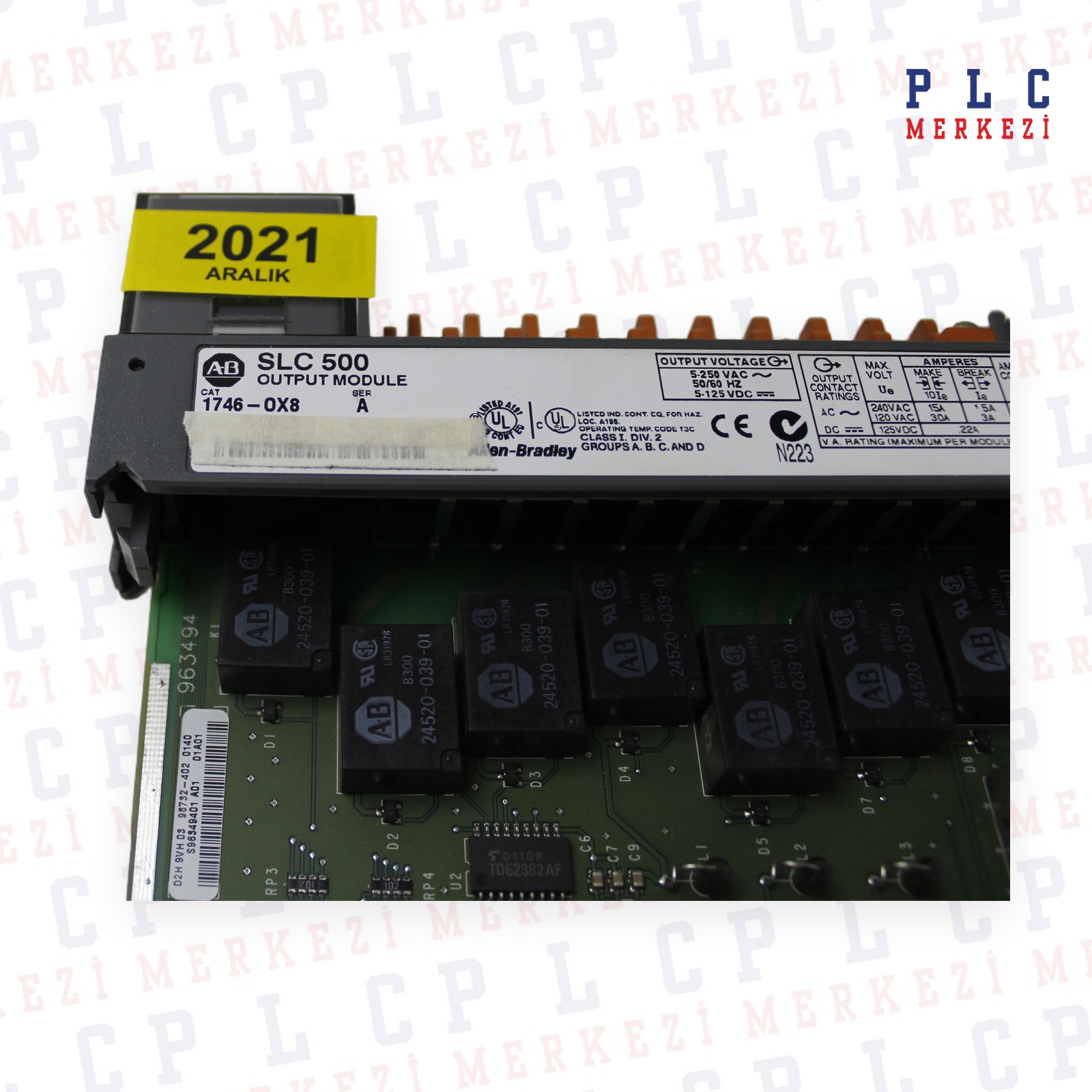 1746-OX8Output Mod. Relay, Iso., 8 pt