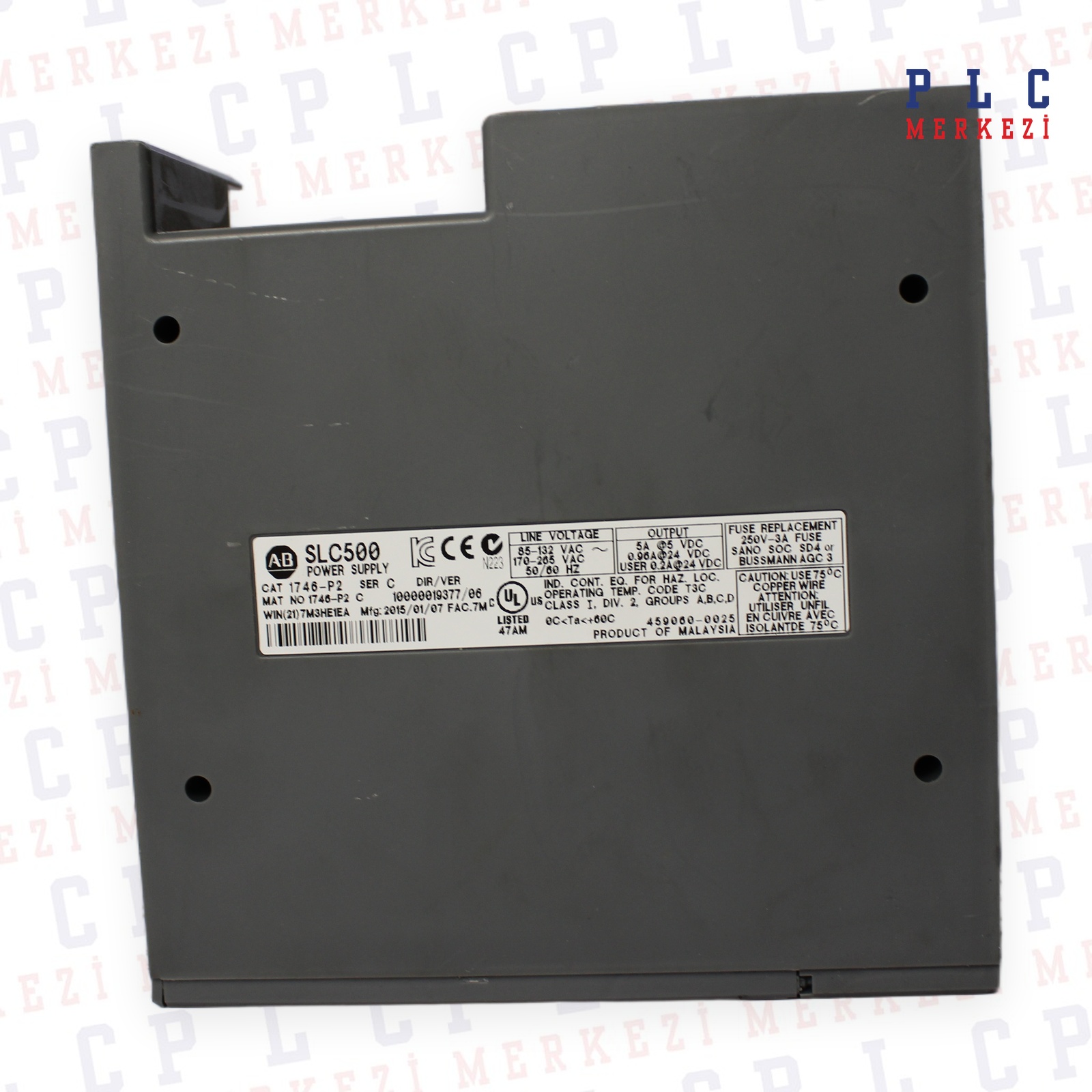 1746-P2Pwr. Sply., 120/220 VAC, 70 W