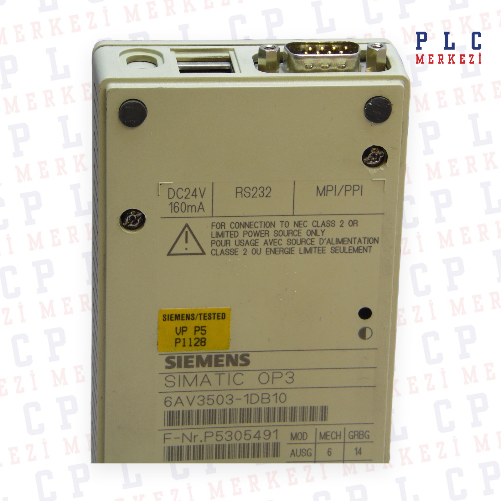 6AV3503-1DB10, 6AV3 503-1DB10 SIMATIC OP3 OPERATÖR PANELİ