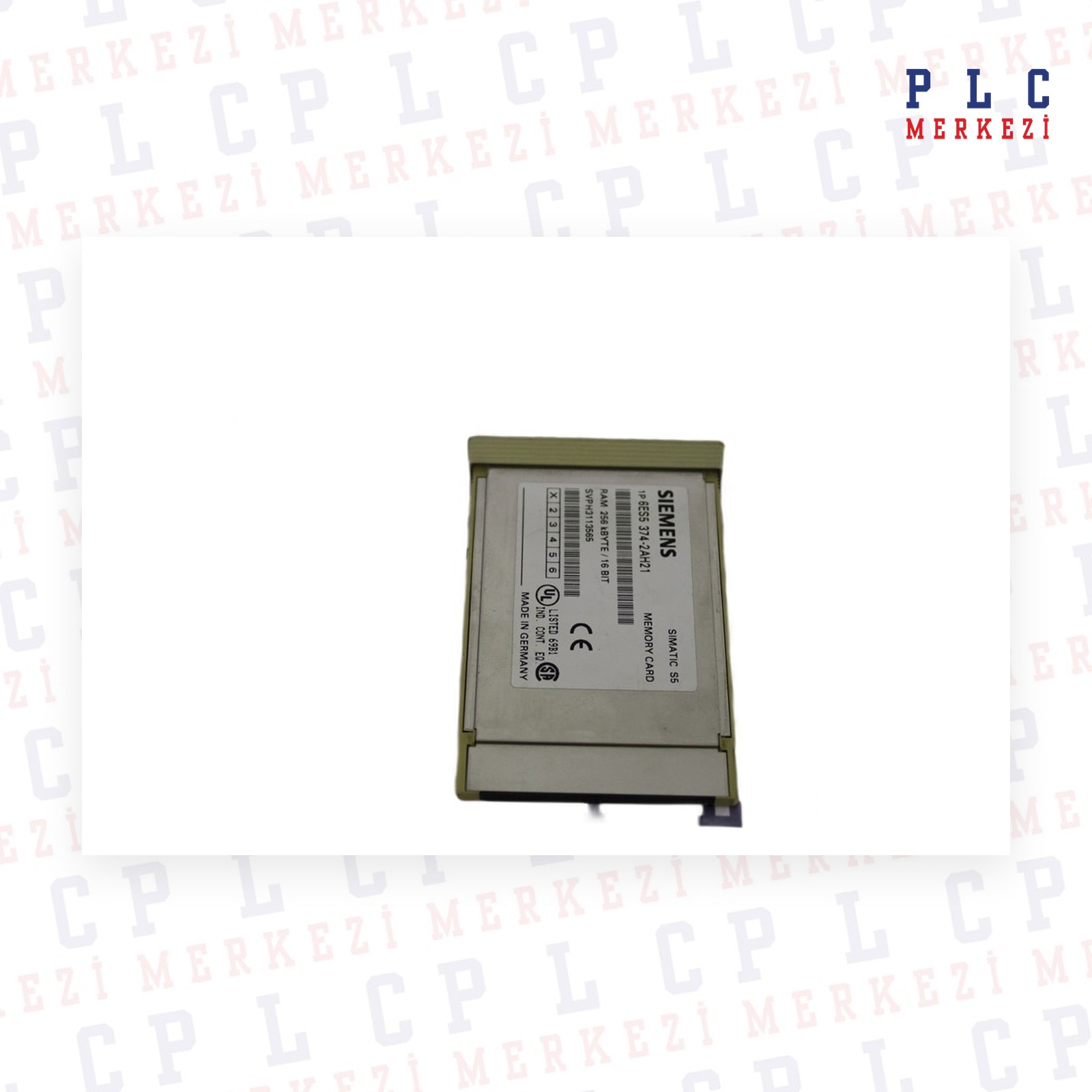 6ES5374-2AH21, 6ES5 374-2AH21 MODULE MEMORY CARD RAM 256KB LONG