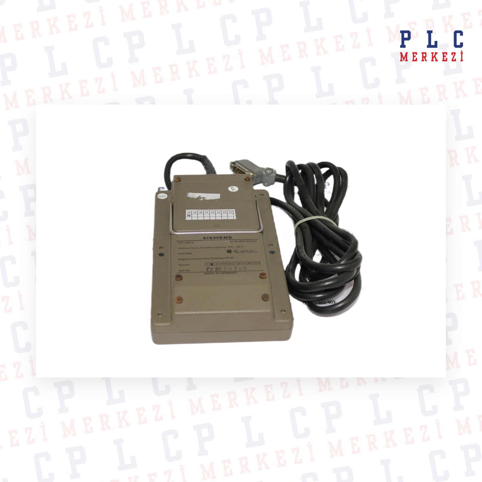 6ES5393-0UA12, 6ES5 393-0UA12 MODULE SIMATIC S5 OP 393-II OPERATOR PANEL