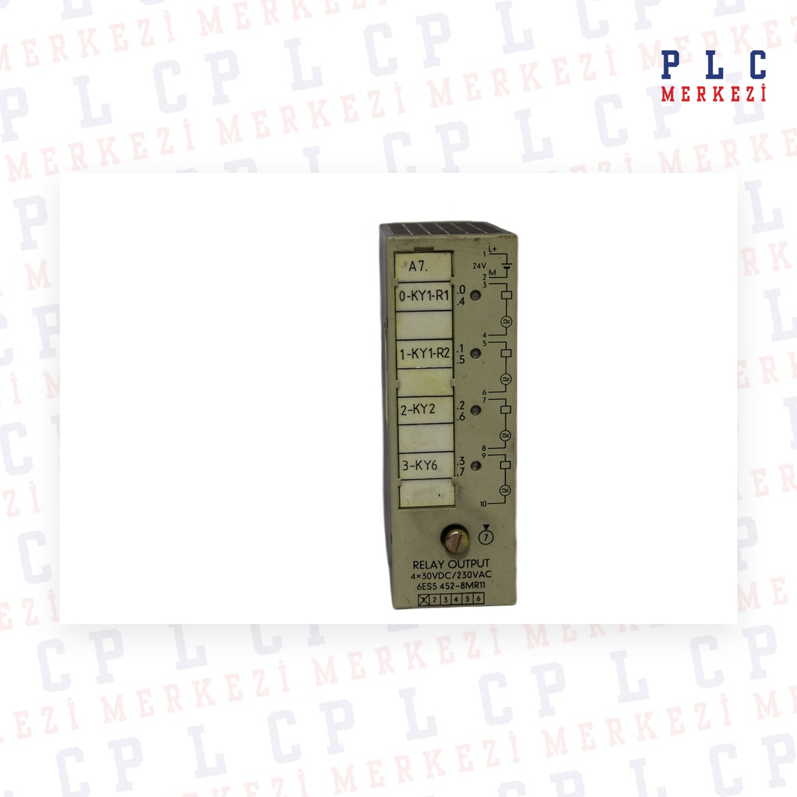 6ES5452-8MR11, 6ES5 452-8MR11 MODULE SIMATIC S5 451-8 4RO DC30/AC230V