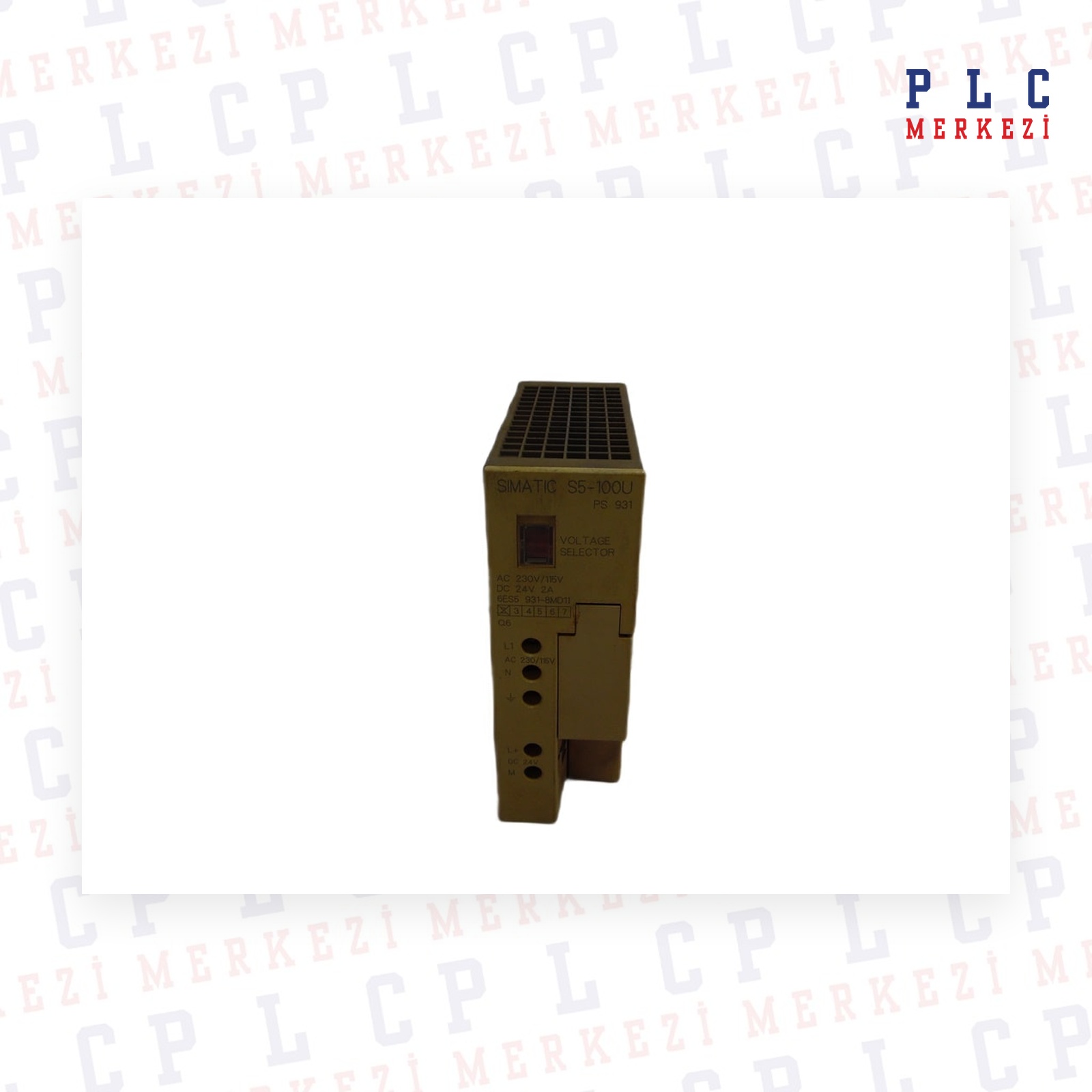 6ES5931-8MD11, 6ES5 931-8MD11 MODULE SIMATIC S5 931 PS DC 24V/2A