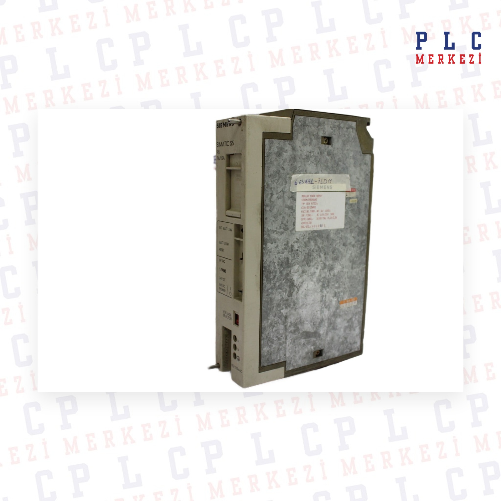 6ES5951-7LD11, 6ES5 951-7LD11 MODULE S5 PS 951 AC 115/230V 7/15A