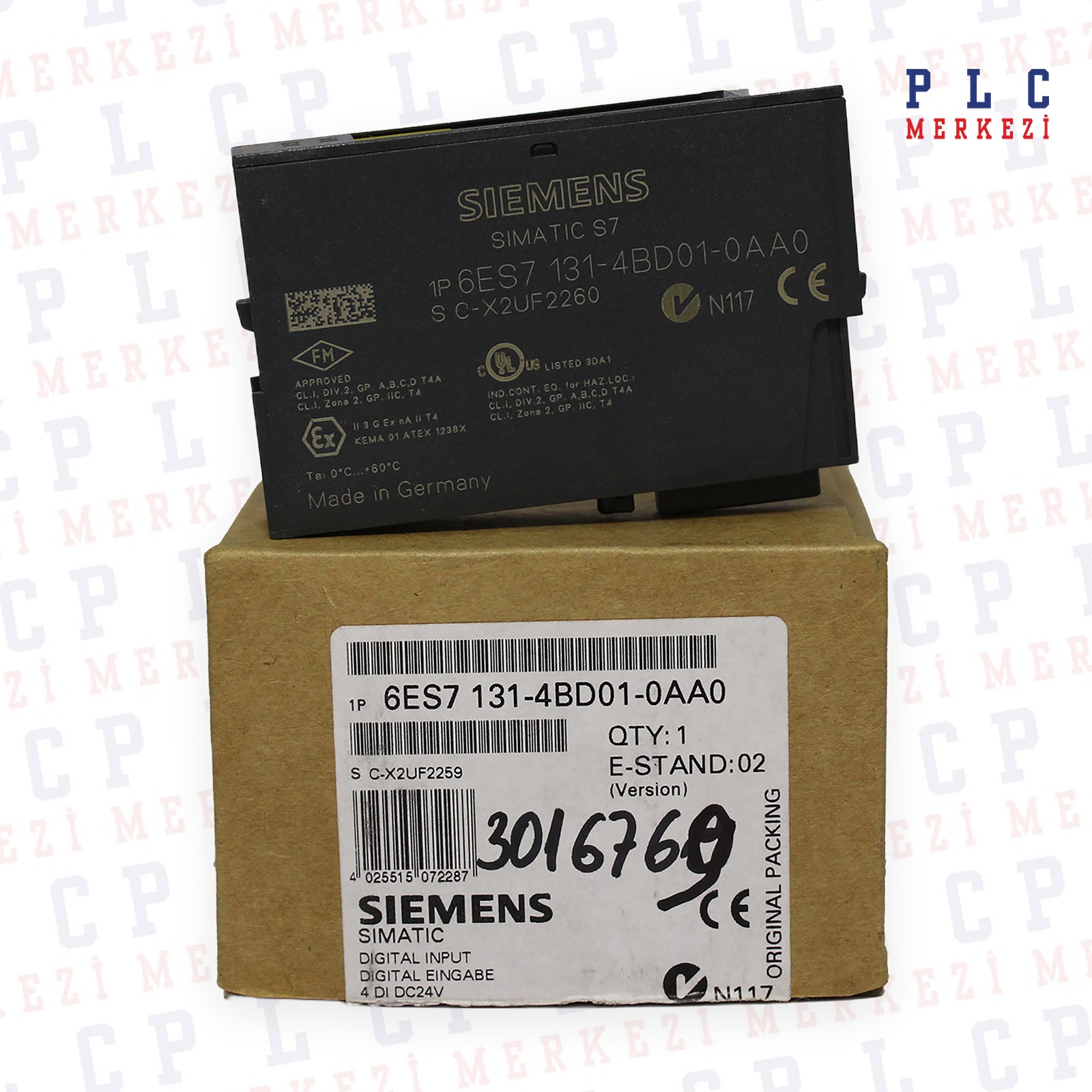 6ES7131-4BD01-0AA0 ET200S, EL-MOD., 4DI ST., DC 24