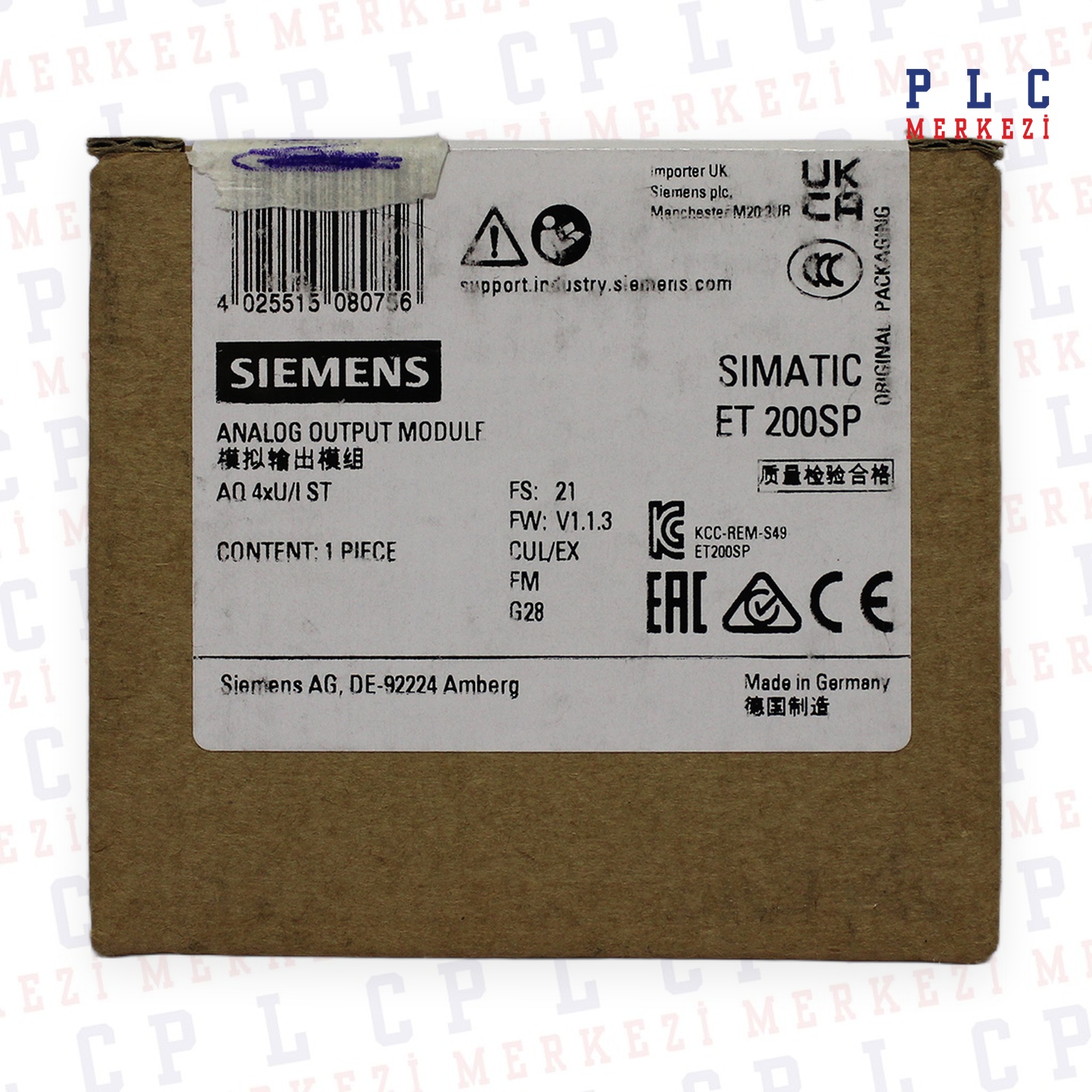 6ES7135-6HD00-0BA1 PLC