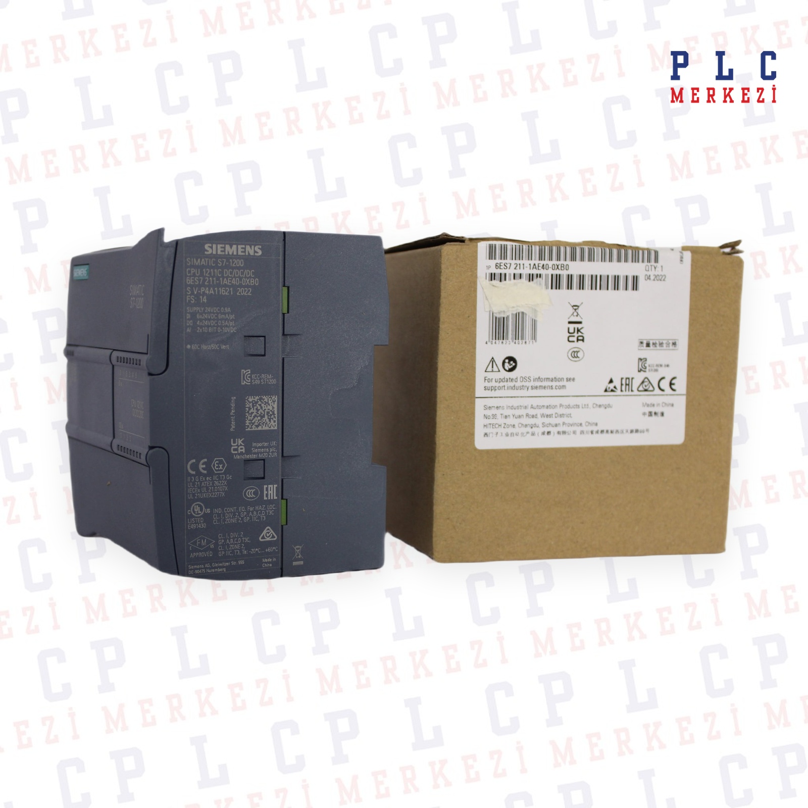 6ES7211-1BE31-0XB0, 6ES7 211-1BE31-0XB0 MODULE CPU 1211C AC/DC/RLY 6DI/4DO/2AI