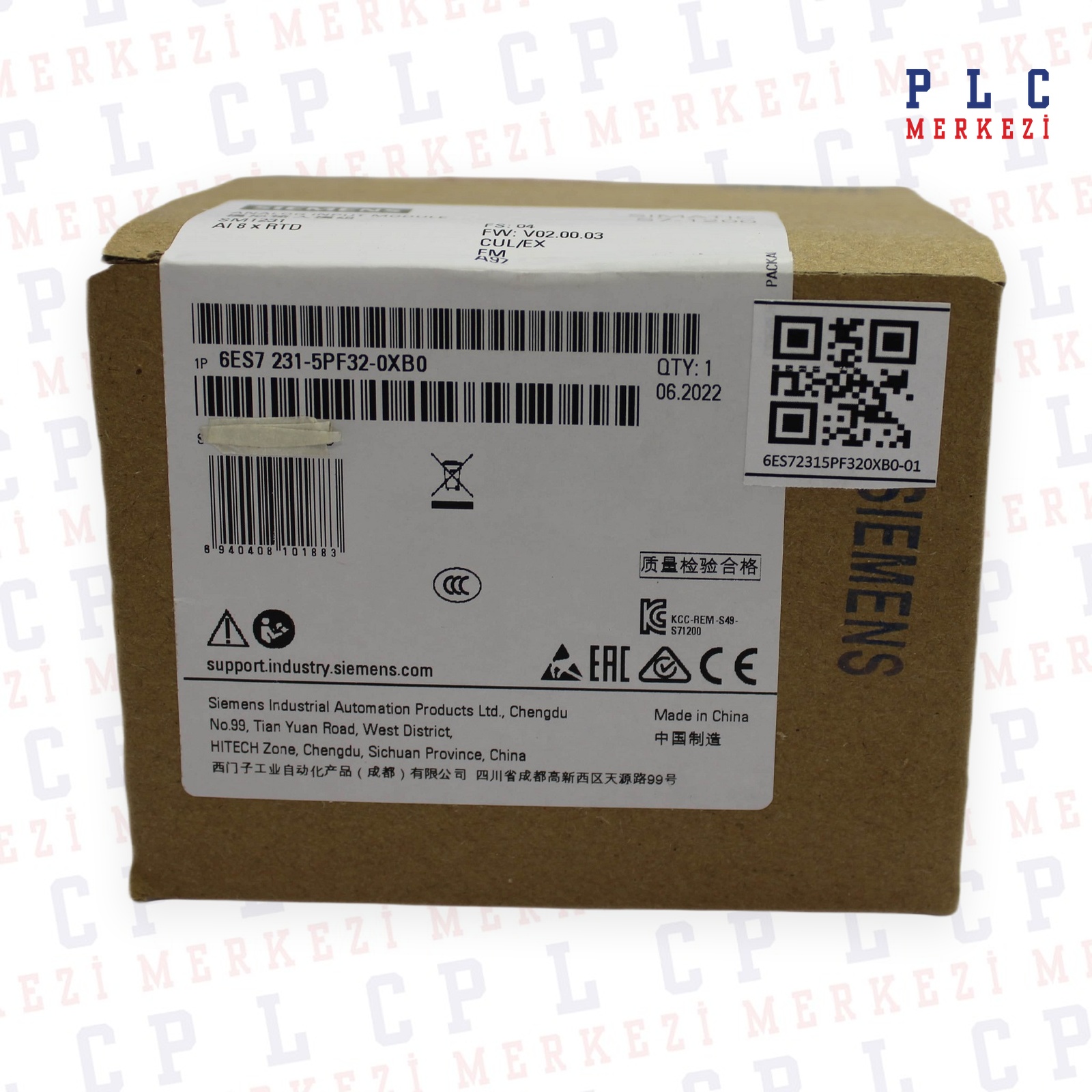 6ES7231-5PF32-0XB0, 6ES7 231-5PF32-0XB0 MODULE SM 1231 S71200 8AI RTD
