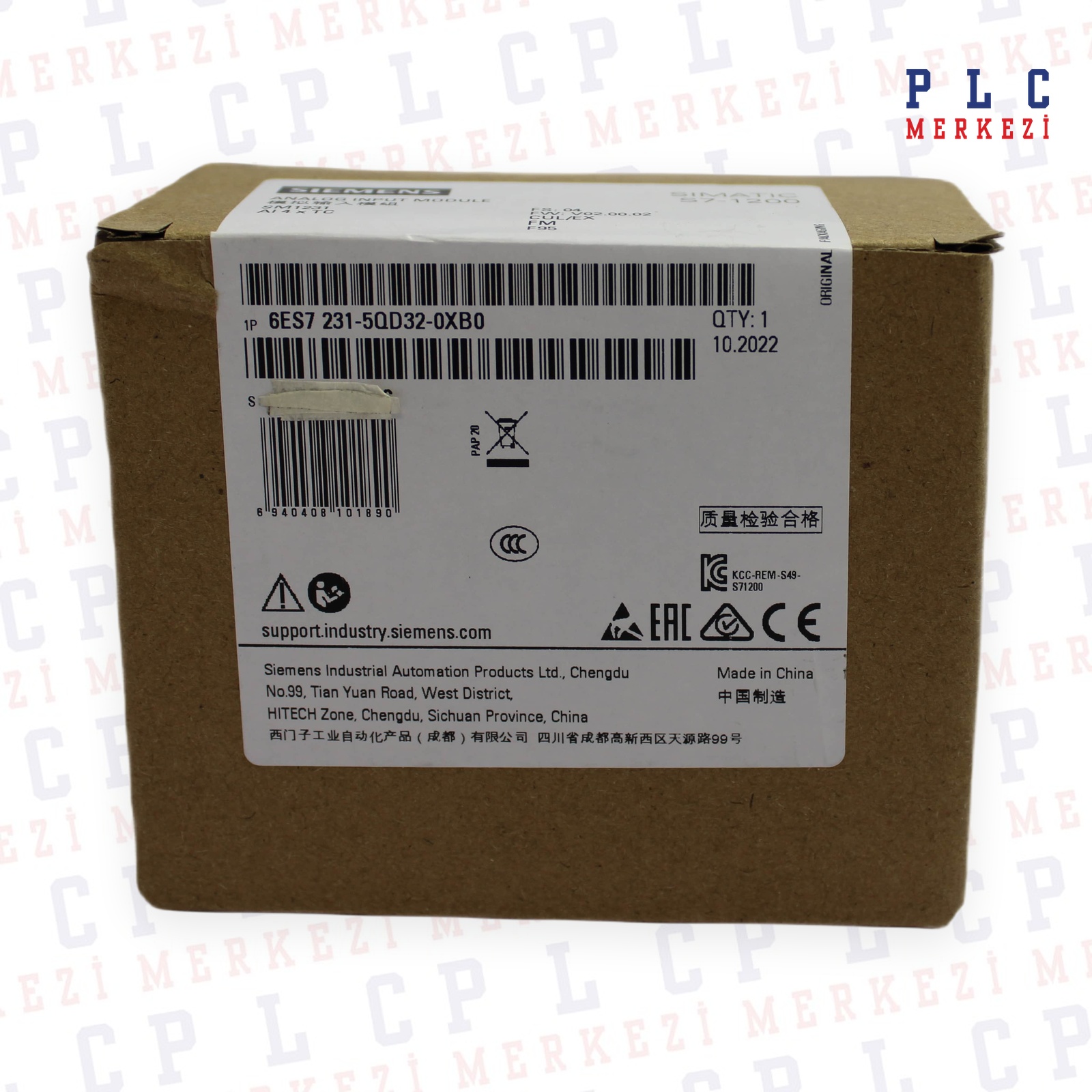 6ES7231-5QD32-0XB0, 6ES7 231-5QD32-0XB0 MODULE SM 1231 S71200 4AI TC