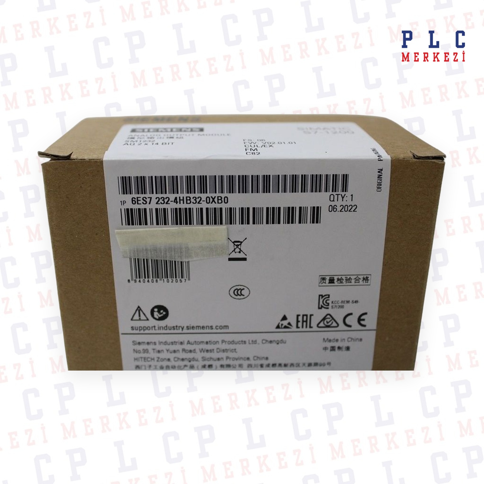 6ES7232-4HB32-0XB0, 6ES7 232-4HB32-0XB0 MODULE SM 1232 S71200 2AO 14BIT