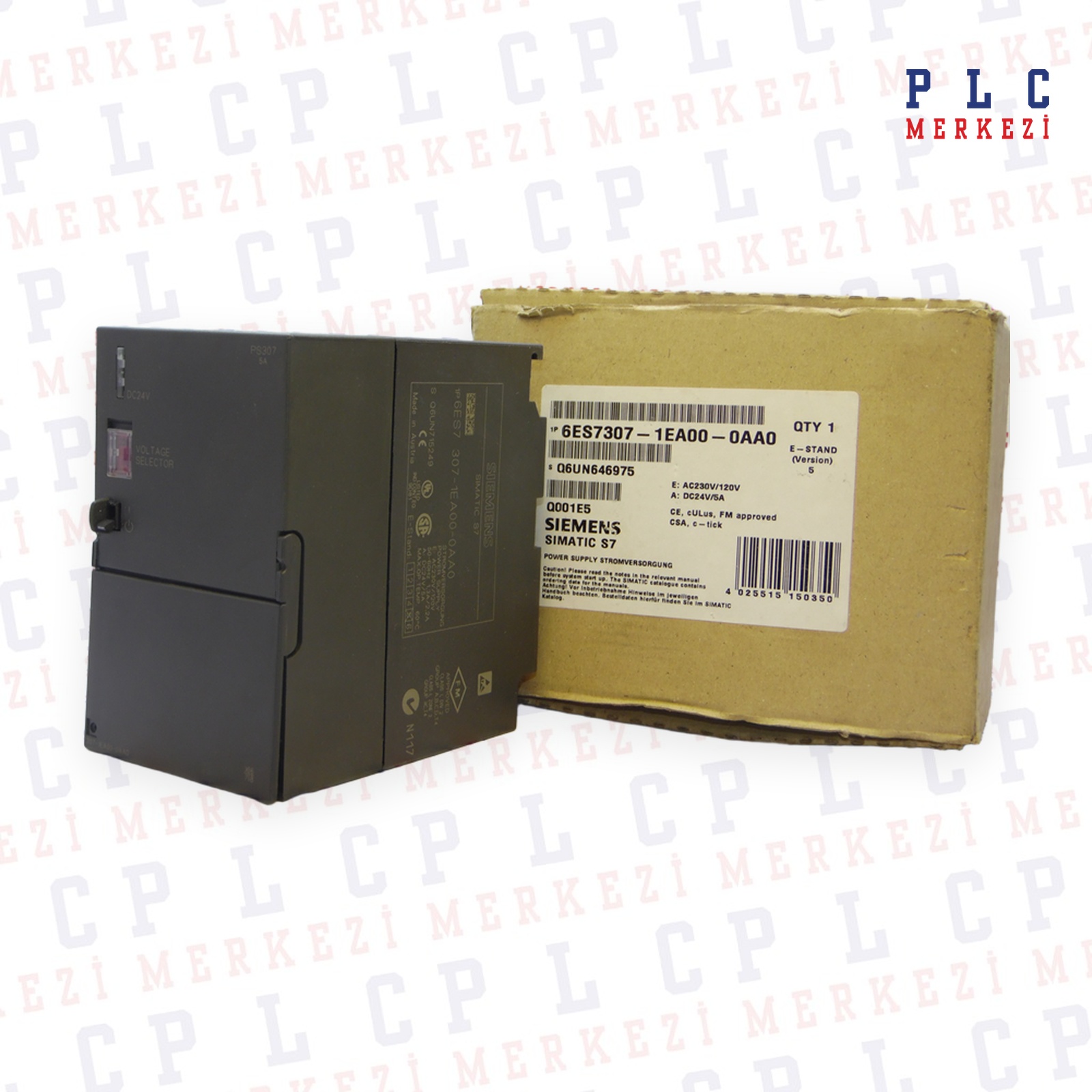 6ES7307-1EA00-0AA0, 6ES7 307-1EA00-0AA0 MODULE PS307 S7300 120/230V AC 5A