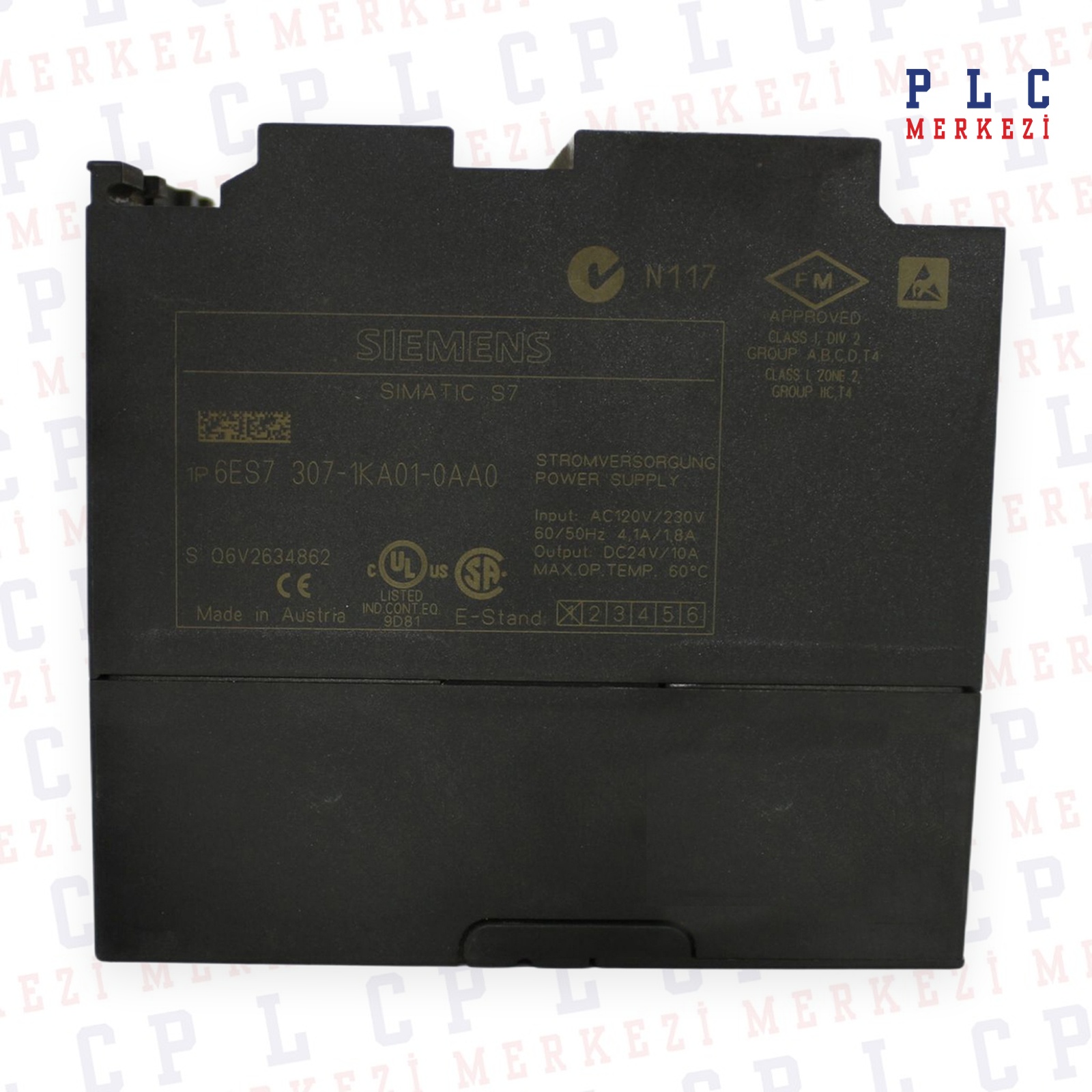 6ES7307-1KA01-0AA0, 6ES7 307-1KA01-0AA0 MODULE PS307 S7300 120/230V AC 10A