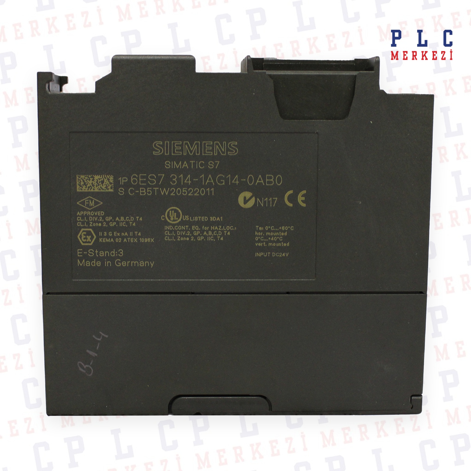 6ES7314-1AG14-0AB0, 6ES7 314-1AG14-0AB0 MODULE CPU314 S7300 MPI 128KB