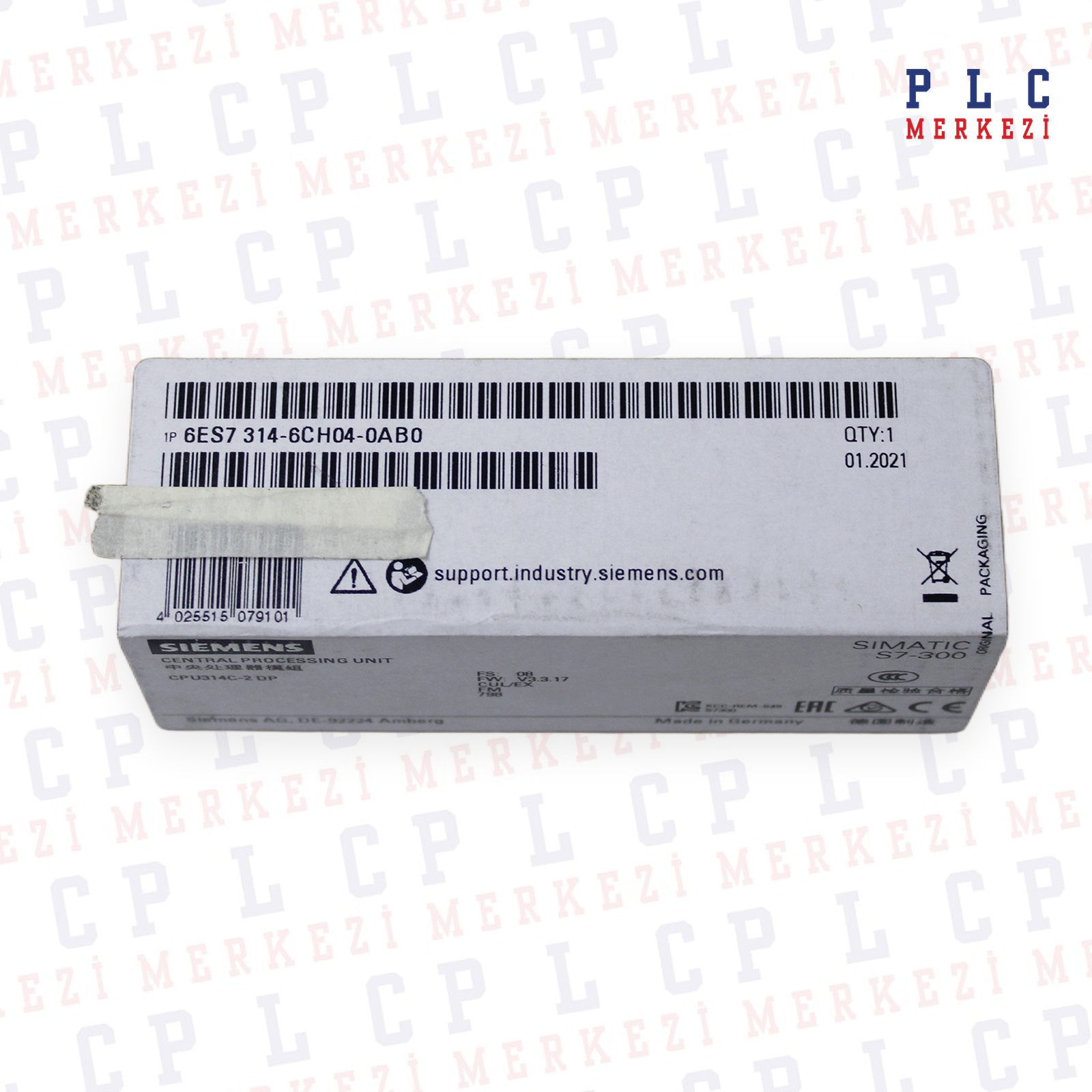 6ES7314-6CH04-0AB0, 6ES7 314-6CH04-0AB0 MODULE CPU314C-2 DP 24DI/16DO/5AI/2AO