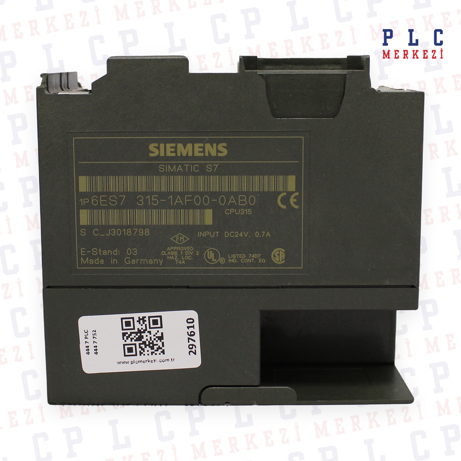 6ES7315-1AF00-0AB0, 6ES7 315-1AF00-0AB0 MODULE CPU315 S7300 MPI 48KB