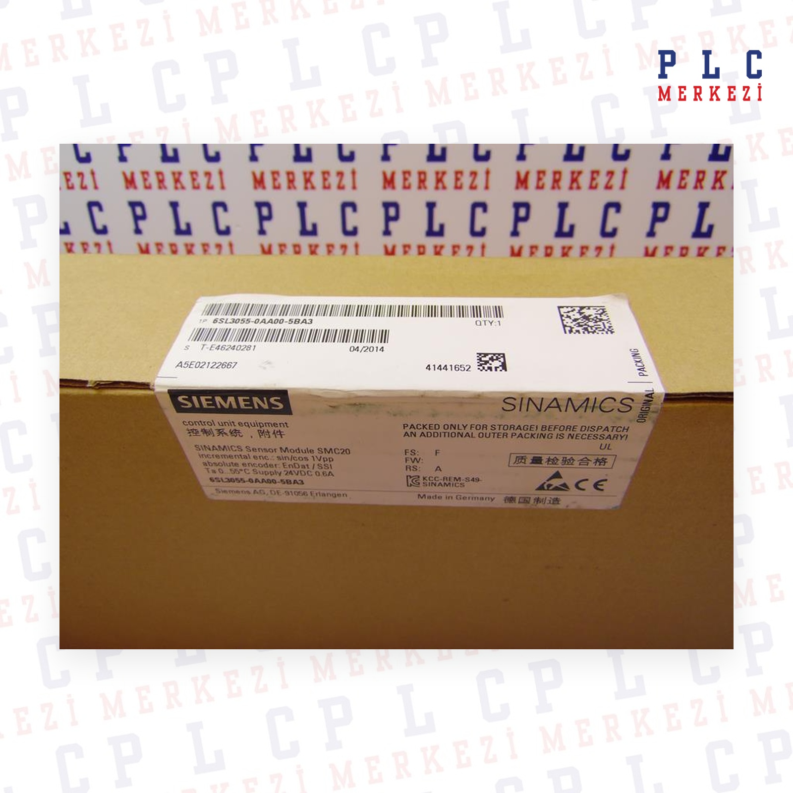 6SL3055-0AA00-5BA3 SINAMICS S120 SERVO I/O MODÜLÜ TM15