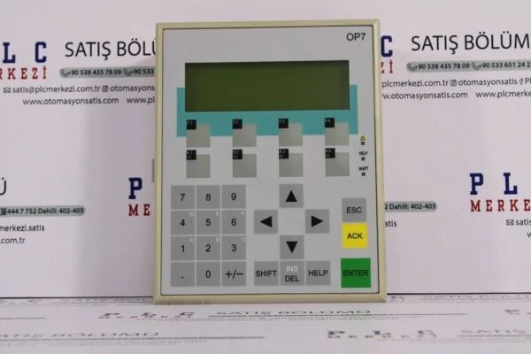 6AV3607-1JC00-0AX0 OP7/PP OPERATOR PANEL